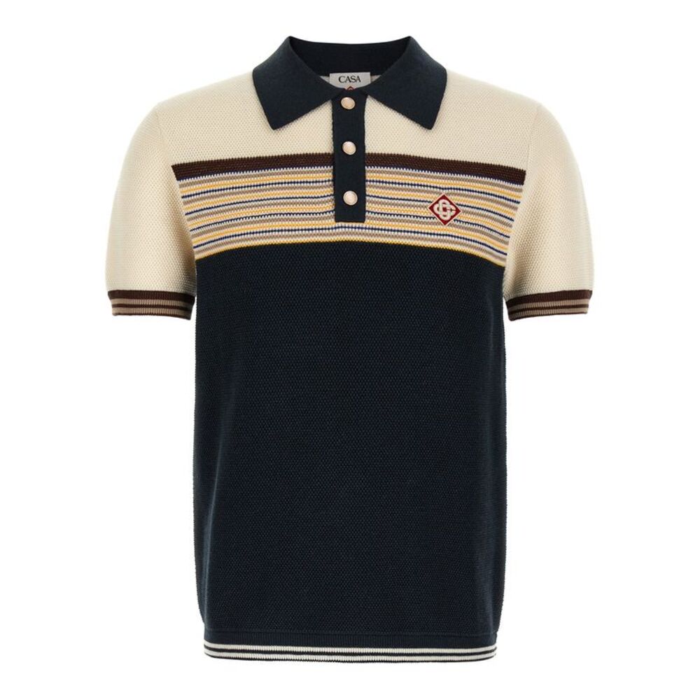 Casablanca Multicolor Cotton Polo Men's Shirt